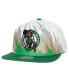 Фото #1 товара Men's White Boston Celtics Hot Fire Snapback Hat