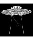 Boys Word Art Long Sleeve T-shirt - Flying Saucer UFO