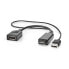 Nedis CCGP34300BK02 - DisplayPort - HDMI + USB - Female - Male - Straight - Straight
