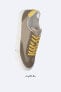 Фото #3 товара Вельветовые кроссовки с цветными деталями ZARA