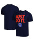 Фото #1 товара Men's Navy Paris Saint-Germain Just Do It T-shirt