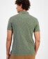 Men's Regular-Fit Textured Polo Shirt, Created for Macy's