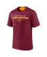 Men's Burgundy Washington Commanders Defender Evo T-shirt