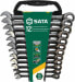 Фото #1 товара Ручные инструменты SATA Zestaw 12 ключей плоско-глазковых с грязеткой GEARWRENCH ® - черная серия