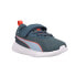 Фото #2 товара Puma Flyer Flex Ac Slip On Infant Girls Blue Sneakers Casual Shoes 195564-13