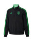 Фото #3 товара Куртка мужская Adidas Austin FC 2023 Полностью молнией двусторонняя командная антемная черно-зеленая