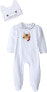 Фото #1 товара Dolce & Gabbana 166695 Baby Set One-Piece White Leopard Print Size 3-6 Month