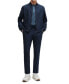 ფოტო #4 პროდუქტის Men's Wrinkle-Resistant Slim-Fit Trousers