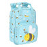 Фото #1 товара Школьный рюкзак Safta Abeja Светло Синий (20 x 28 x 8 cm)