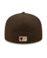 Фото #4 товара Men's Brown and Mint Oakland Athletics Walnut Mint 59FIFTY Fitted Hat