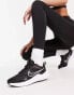 Nike Running Downshifter 12 trainers in black and white