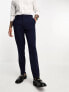 Фото #1 товара ASOS DESIGN slim suit trousers in navy
