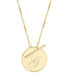 Grace Initial Toggle Necklace