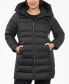 Фото #1 товара Women's Plus Size Hooded Down Packable Puffer Coat, Created for Macy's