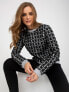 Bluza-LK-BL-507008.92-szaro-czarny