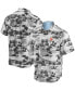 Фото #1 товара Men's Black New York Mets Tropical Horizons Button-Up Shirt