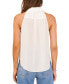 ფოტო #2 პროდუქტის Women's Sleeveless Button-Front Halter Top