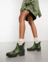 Фото #2 товара Barbour x ASOS exclusive Mallow short wellington boots in camo