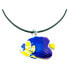 Фото #1 товара Loyfar Tin Blue Butterfly Fish Pendant