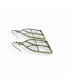 ფოტო #2 პროდუქტის Stained Glass Statement Earrings Antique Gold