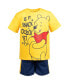 Фото #5 товара Toddler Boys Winnie the Pooh Lion King Monsters Inc. Toy Story Incredibles Lilo & Stitch T-Shirt & Mesh Shorts to