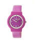 Фото #1 товара Часы Crayo Vivid Fuchsia Leatherette Strap 36mm