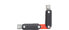 Wiha Universal key with double joint - Fiberglass - Plastic - Zinc - Black - Red - 105 g