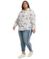 Фото #5 товара Plus Size Whimsical Woven Shirt, First@Macy’s