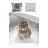 Фото #1 товара Biber-Bettwäsche Snow Tiger