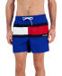 Men's Tommy Flag 7" Swim Trunks, Created for Macy's