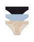 ფოტო #1 პროდუქტის Women's Skinz Hipster, Pack of 3