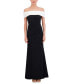 ფოტო #1 პროდუქტის Petite Studded Off-The-Shoulder Gown