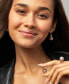 ფოტო #4 პროდუქტის Pink Cultured Ming Pearl (12mm) & Diamond (1/8 ct. t.w.) Drop Earrings in 14k Rose Gold
