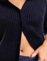 ASOS DESIGN Tall v neck cardigan in navy