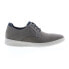 Фото #3 товара Rockport Caldwell Plain Toe CI6427 Mens Gray Leather Lifestyle Sneakers Shoes