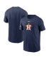 Фото #1 товара Men's Navy Houston Astros 2023 Gold Collection Logo T-shirt