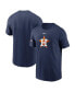 Men's Navy Houston Astros 2023 Gold Collection Logo T-shirt