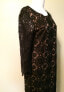 Фото #4 товара Studio M Women's New Lace Sheath Dress Black Size M