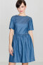 Фото #1 товара Платье Lenitif модель K164 синее