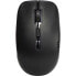 Inter-Tech KB-208 - Full-size (100%) - Wired - RF Wireless - Black - Mouse included