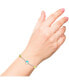 ფოტო #2 პროდუქტის Sanrio and Friends Womens Silver Plated Bracelet with Sun and Star Charm Pendants, 6.5 + 1", Officially Licensed