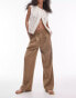 Фото #1 товара Topshop smart jogger in beige