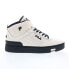 Fila V-10 Lux 1CM00881-120 Mens Beige Leather Lifestyle Sneakers Shoes