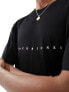 Фото #5 товара Jack & Jones t-shirt with central logo in black