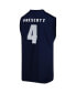 ფოტო #2 პროდუქტის Big Boys Dak Prescott Navy Dallas Cowboys Fast Track V-Neck Tank Top