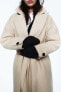 Фото #14 товара Пальто из смесовой шерсти с поясом ZARA