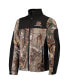 Фото #3 товара Men's Realtree Camo and Black Cincinnati Bengals Circle Hunter Softshell Full-Zip Jacket