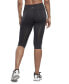 ფოტო #7 პროდუქტის Women's Workout Ready Basic Crossover Waist Capri Leggings
