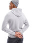 Calvin Klein micro logo repreve hoodie in silver sconce