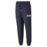 Фото #1 товара Puma Track Meet Sweatpants Mens Blue Casual Athletic Bottoms 53802406